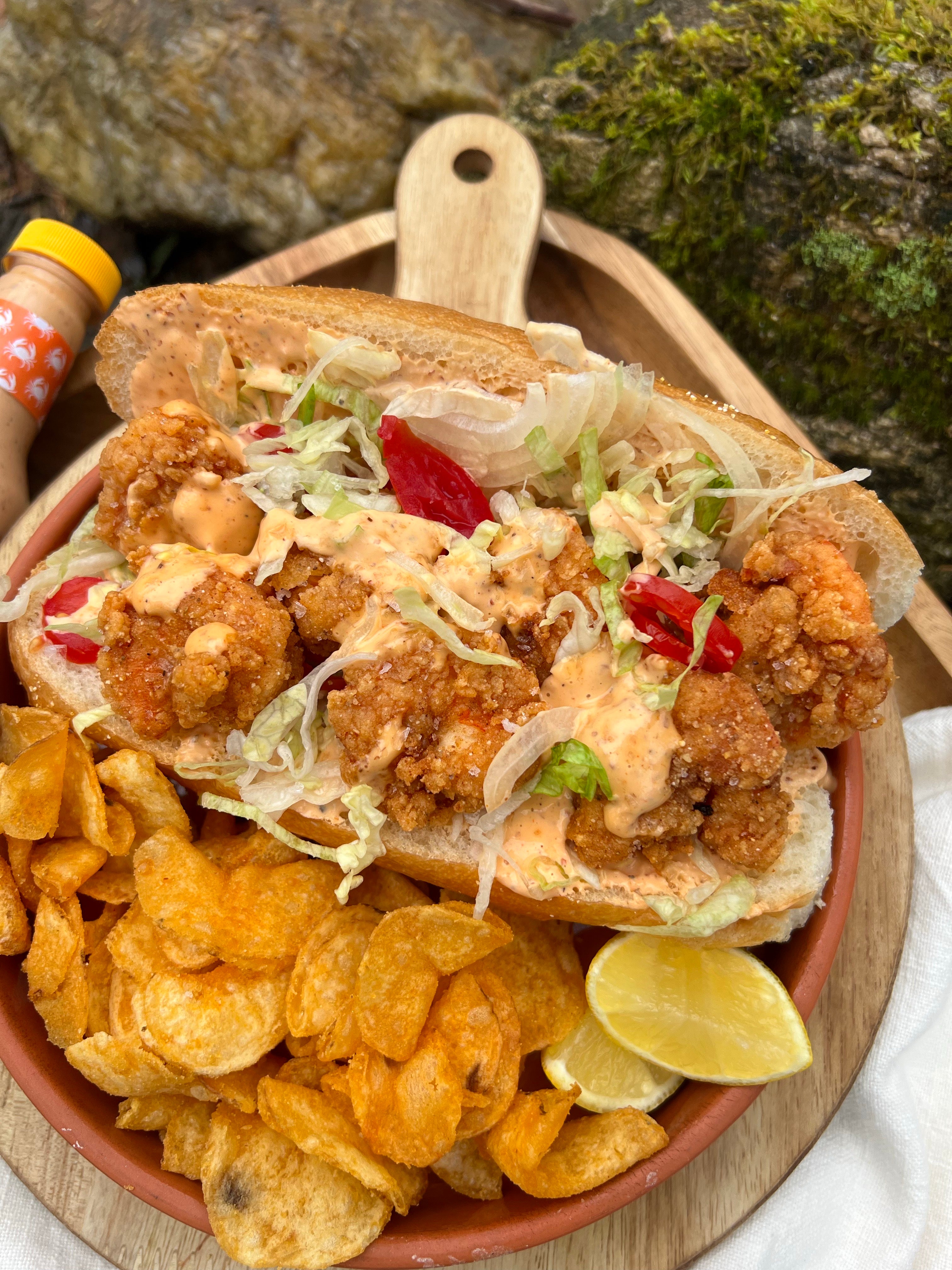 Fried Shrimp Po' Boy &ndash; Duke's Mayo