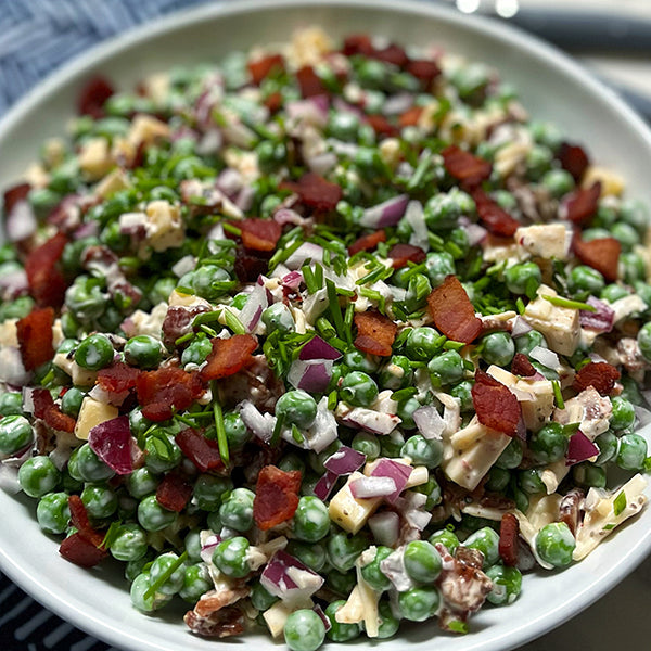 Pepper Jack Pea Salad – Duke's Mayo