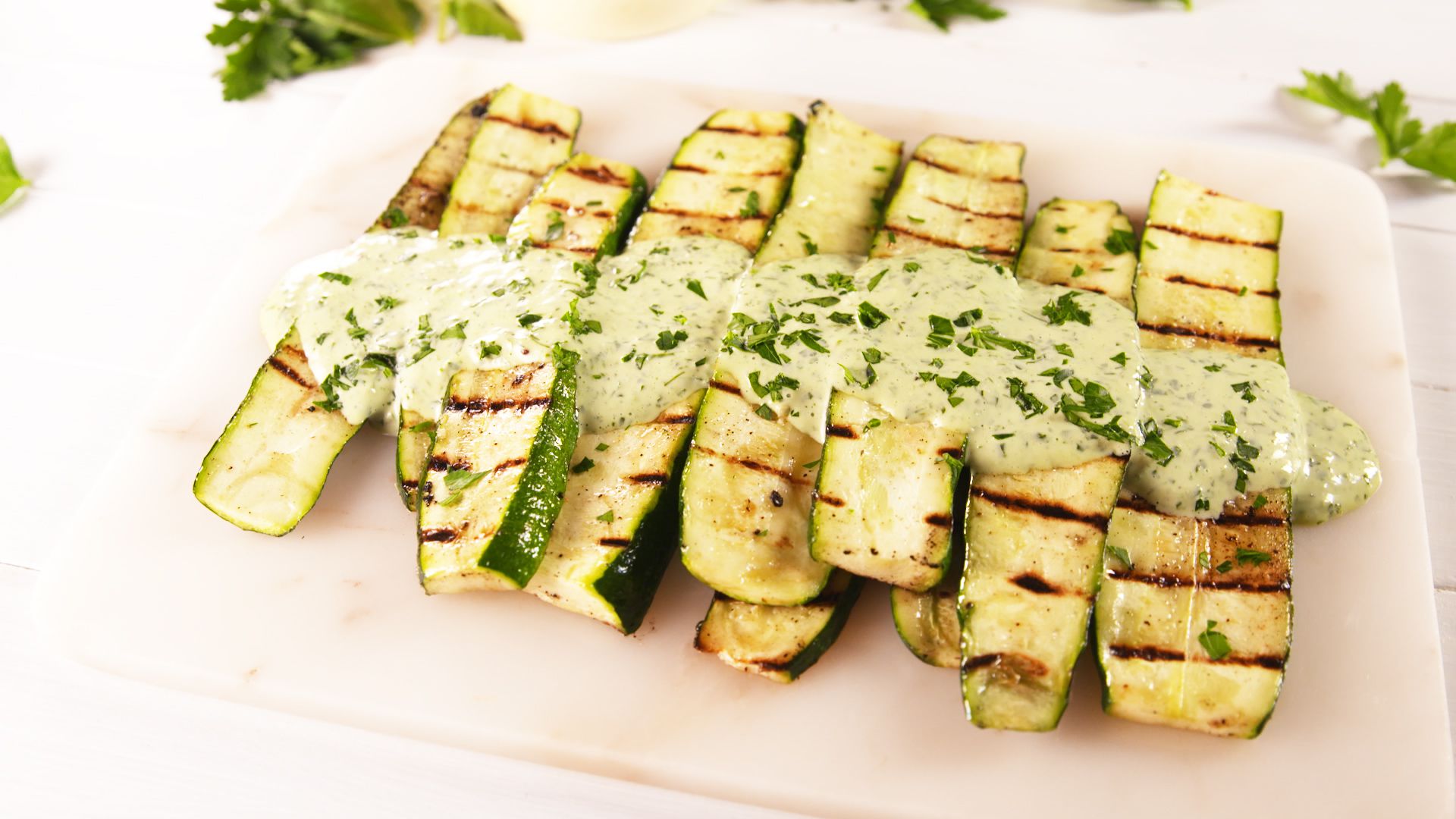 Grilled Goddess Zucchini – Duke's Mayo