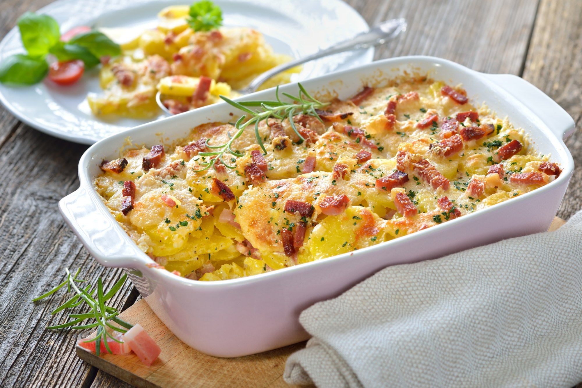 Loaded Potatoes Au Gratin – Duke's Mayo