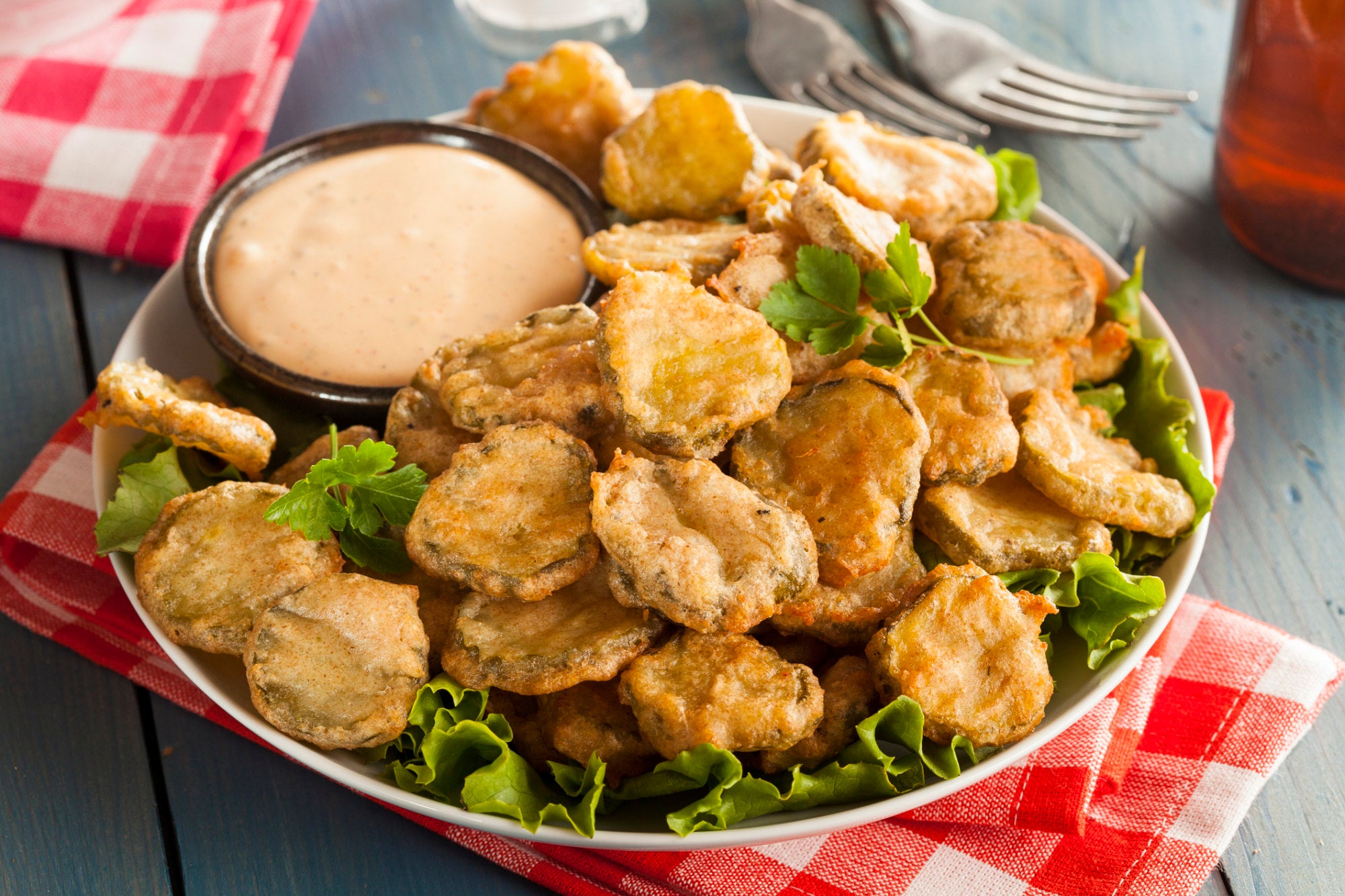 Fried Pickles with Cajun Dipping Sauce – Duke's Mayo