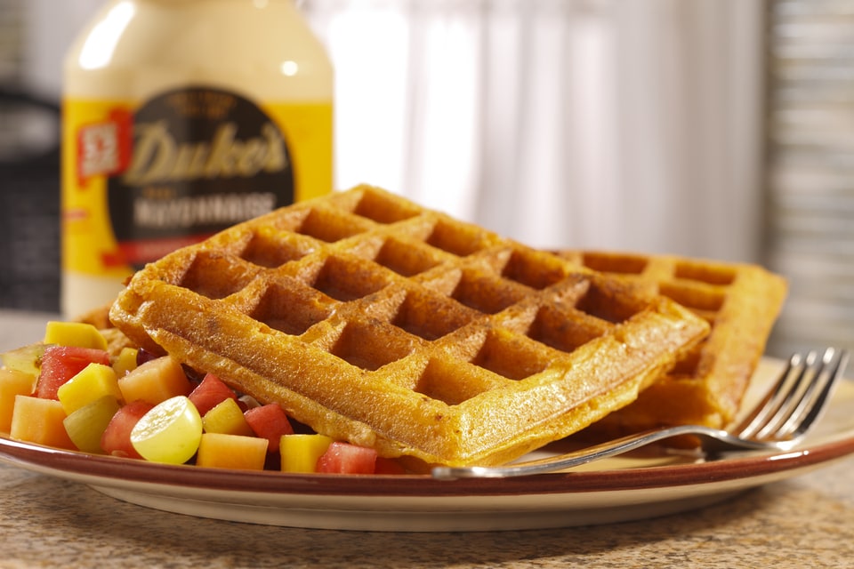 Sweet Potato Waffles – Duke's Mayo