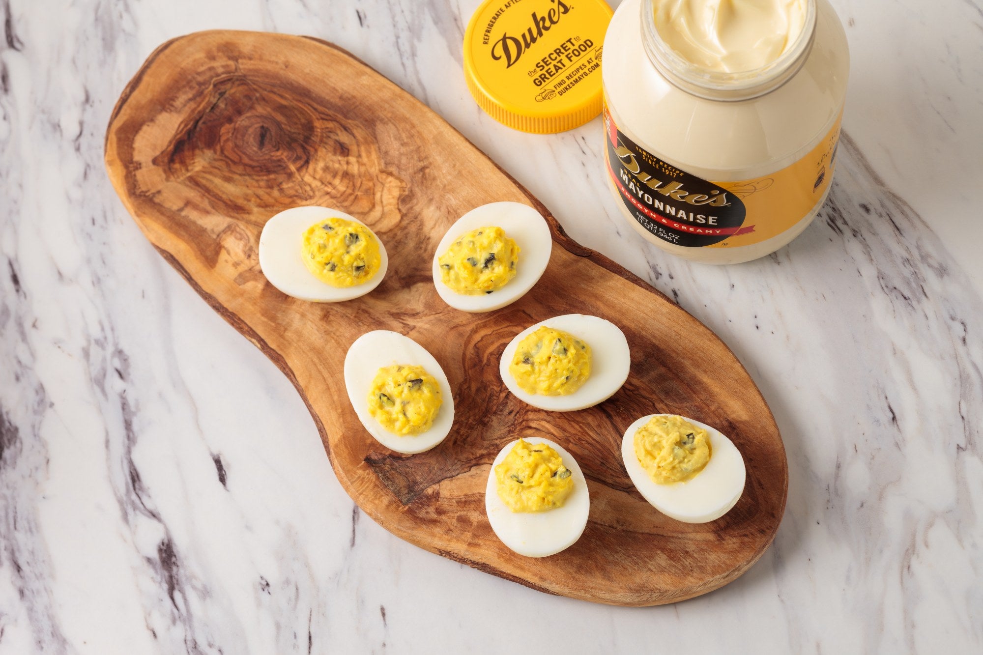 Carolina Cup Deviled Eggs – Duke's Mayo