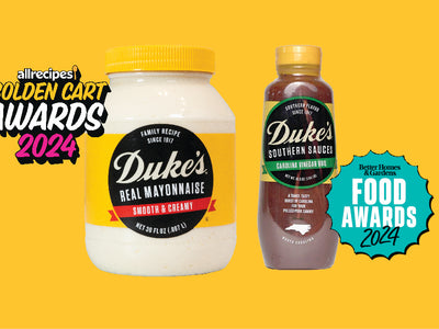 Duke's Mayonnaise and BBQ Sauce Named 2024 Winner in both Allrecipes' Golden Cart Awards and Better Homes & Gardens Food Awards