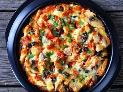 BBQ Chicken Cornbread Casserole