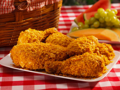 Aunt Lola Mae's Cornflake Fried Chicken