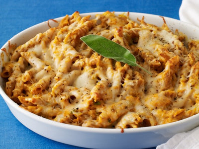 Pumpkin Sage Baked Penne