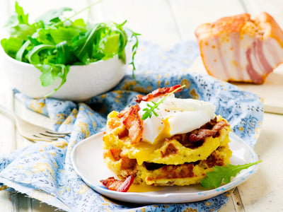 Mashed Potato Waffle Bites