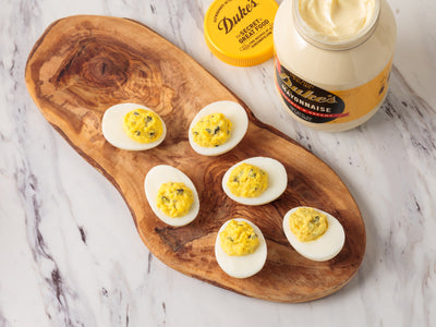 Carolina Cup Deviled Eggs