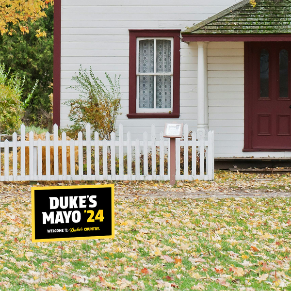 Welcome to Duke's Country Yard Sign