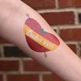 Duke’s + Tomato = ❤ Temporary Tattoo